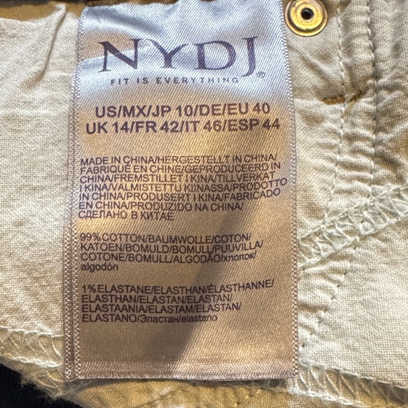 NYDJ Teresa Wide Leg Jeans
With Contoured Seams Romantic Indigo Size 10x31 - Picture 10 of 12